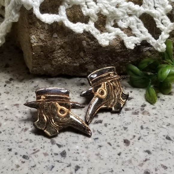 Polymer clay and resin earrings - Picture 4 of 7